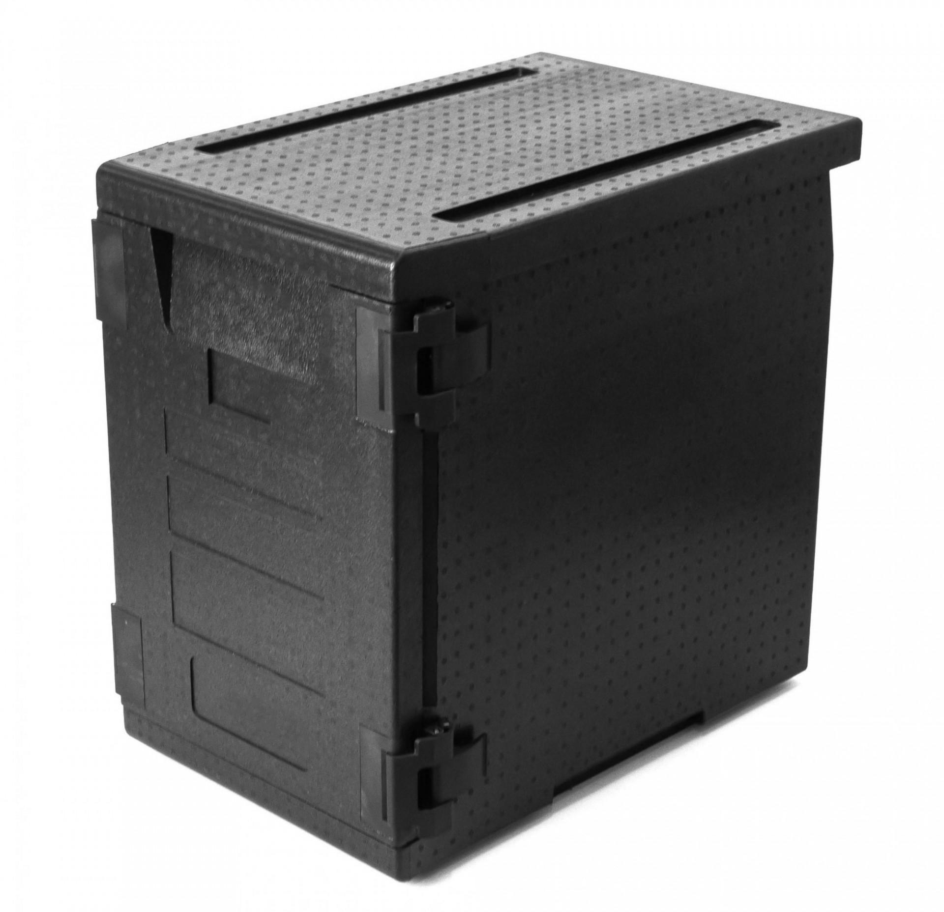 Термоконтейнер штабелируемый с пенным наполнением 86 л 63х44х64 см -40 до +120°C (51489)