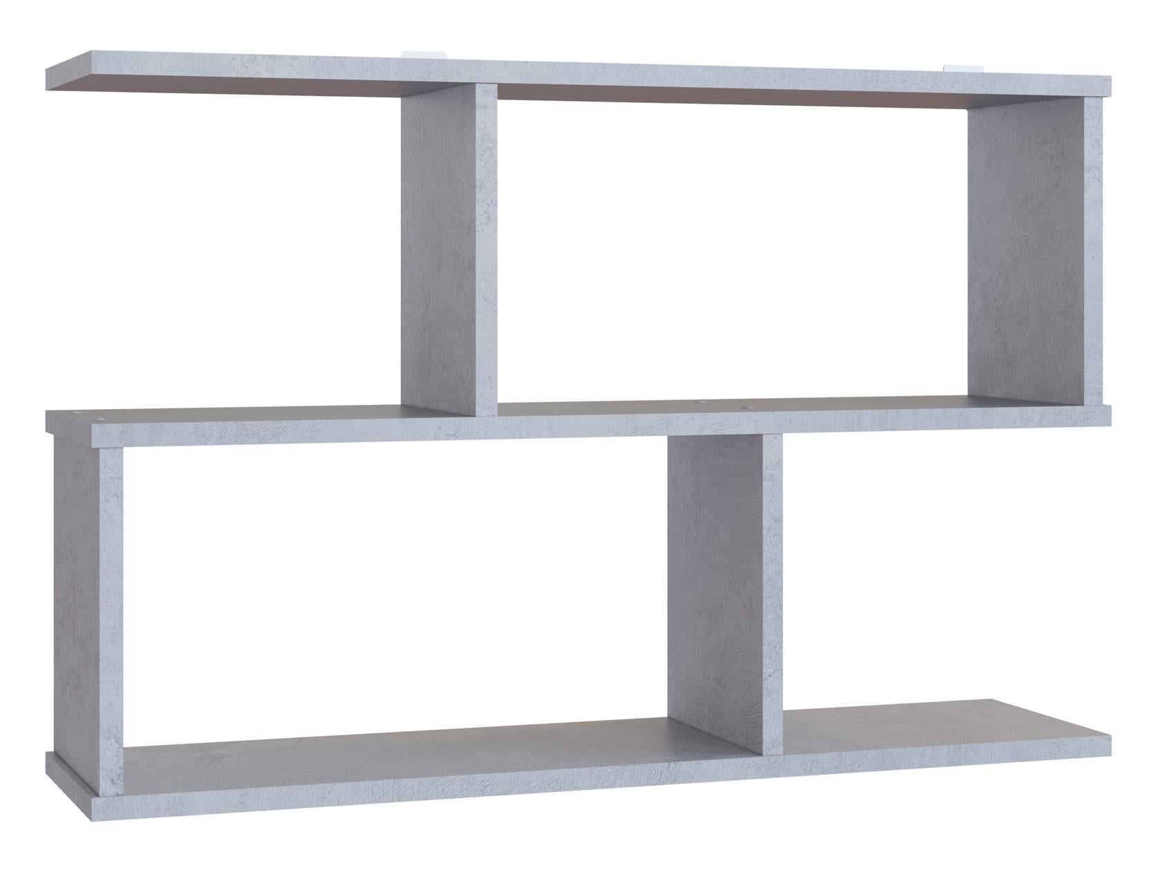 Полка настенная ПК-2 Серый (111761951)