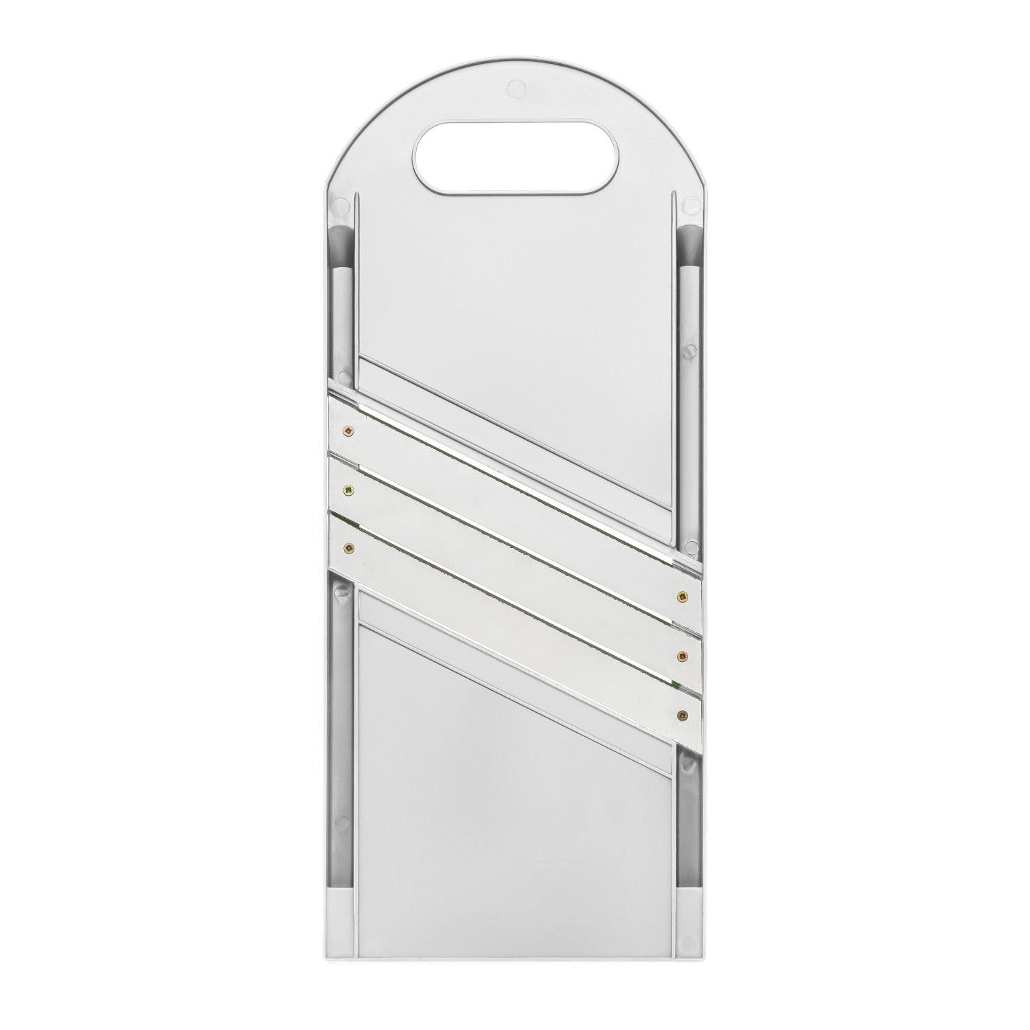 Шинковка для капусты и нарезки овощей/фруктов ручная пластиковая 3 лезвия 16,5х39 см Белый (86940) - фото 5