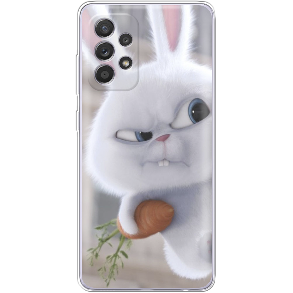 Чохол BoxFace Samsung A525 Galaxy A52 Rabbit Snowball Прозорий силікон (42075-up1116-42075)