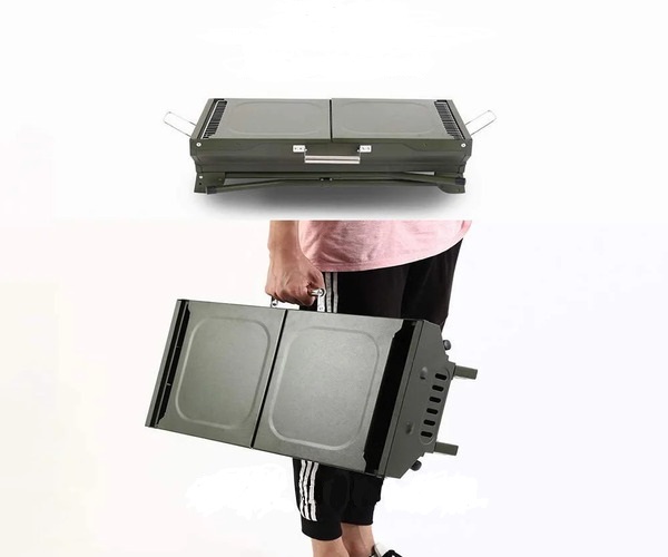 Складной мангал BBQ Grill 1066G - фото 4 Складной мангал BBQ Grill 1066G - фото 4