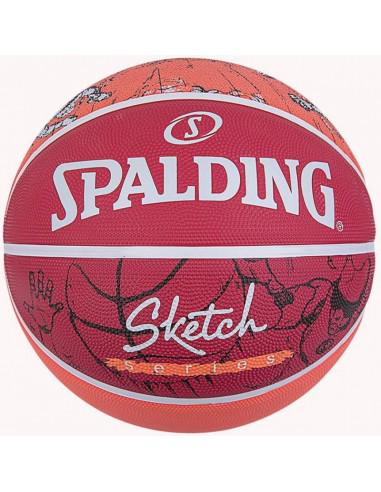 Мяч баскетбольный Spalding Sketch Drible 84381Z