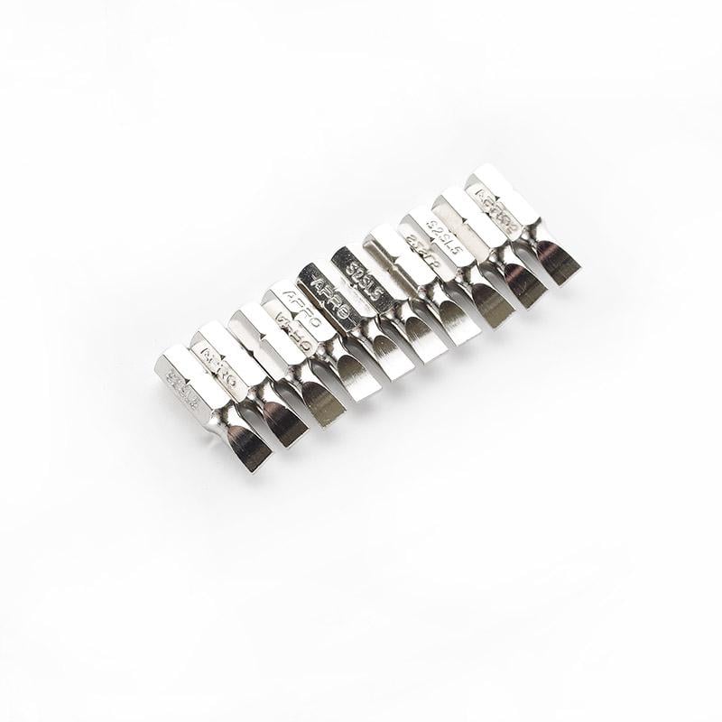 Біта Apro хром SL5х25 мм 10 шт./уп. (309123) - фото 2