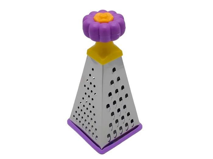 Терка кухонная четырехсторонняя Пирамида для овощей 20 см (19341)