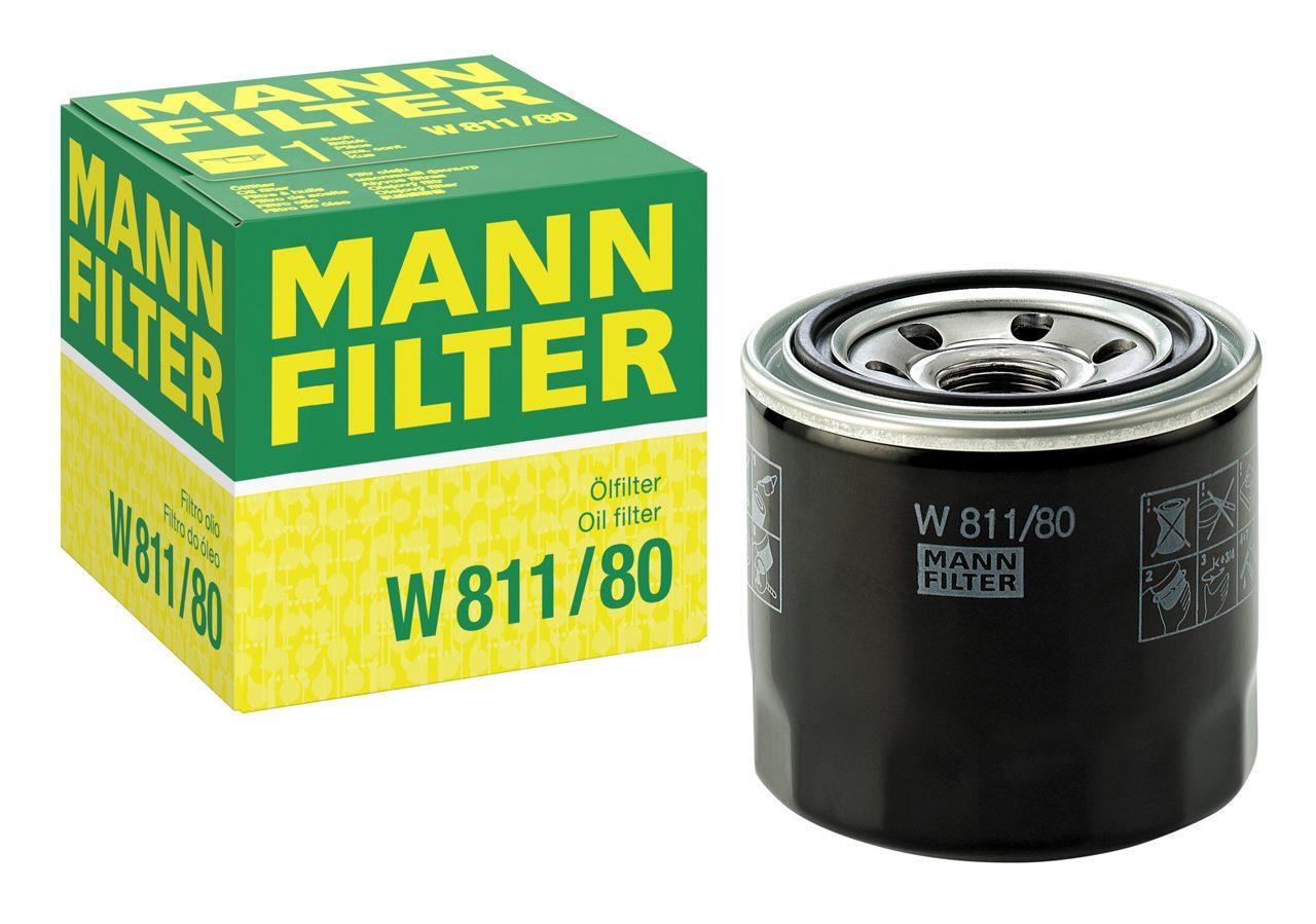 Фильтр смазки Mann-Filter (W811/80) Фильтр смазки Mann-Filter (W811/80)