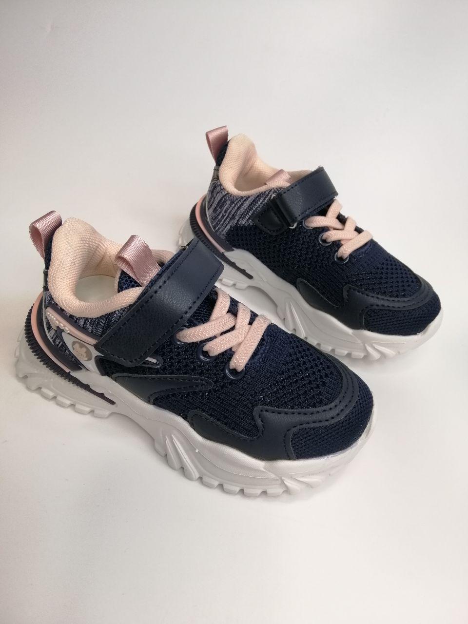 Кросівки Clibee для дівчинки р 31 19,4 см Синій (601 L bl-pink) - фото 3