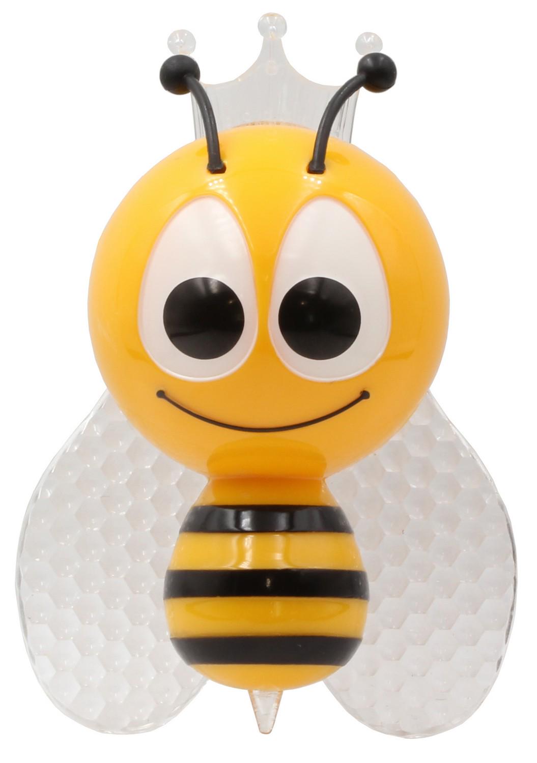 Ночник Lemanso NL162 пчелка 4 LED RGB с фотосенсором (3195)