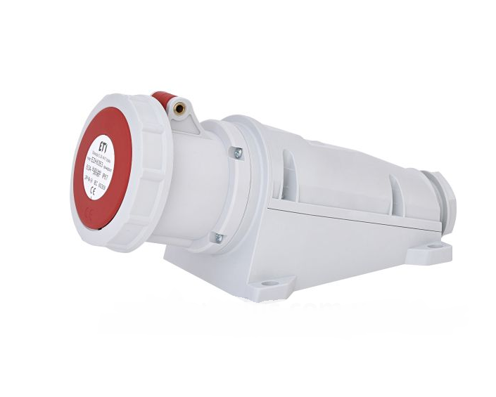 Силова розетка настінна ETI 63A EZH-6353 IP67 400V 3P+N+PE (29464369)