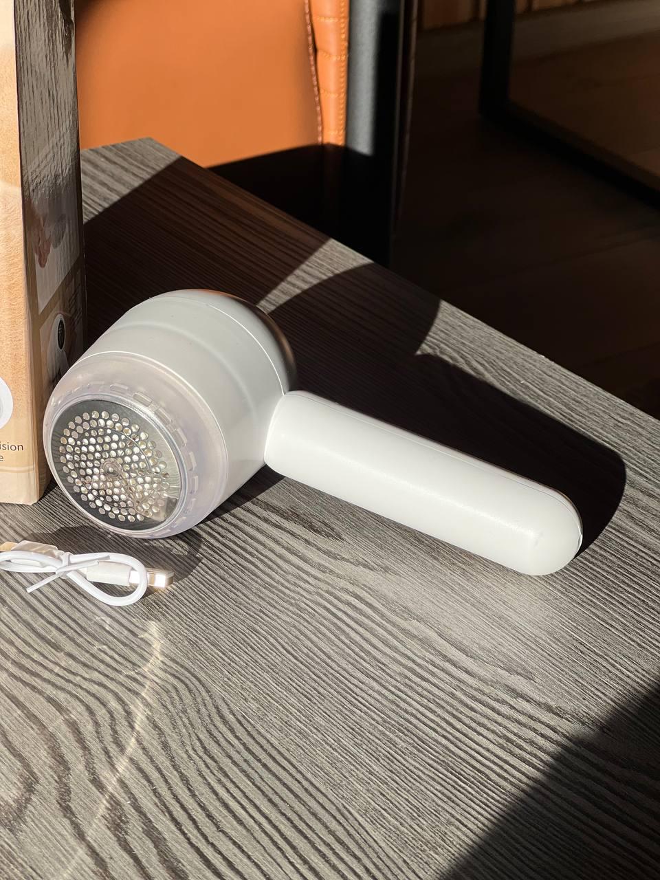 Машинка для видалення катишків Lint Remover KH-388 акумуляторна Білий - фото 8