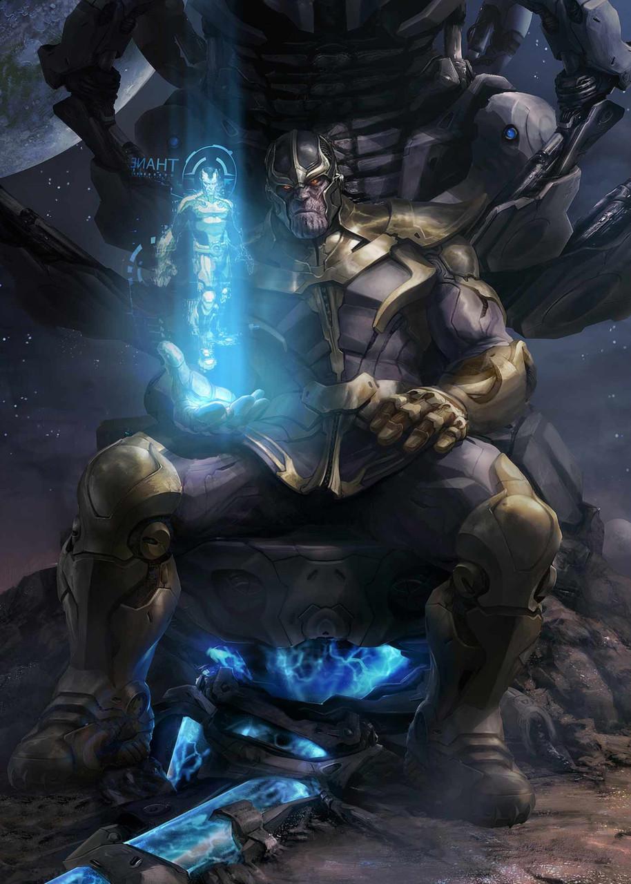 Картина GeekLand Thanos Fan-art 60х40 см (TN.09.081)