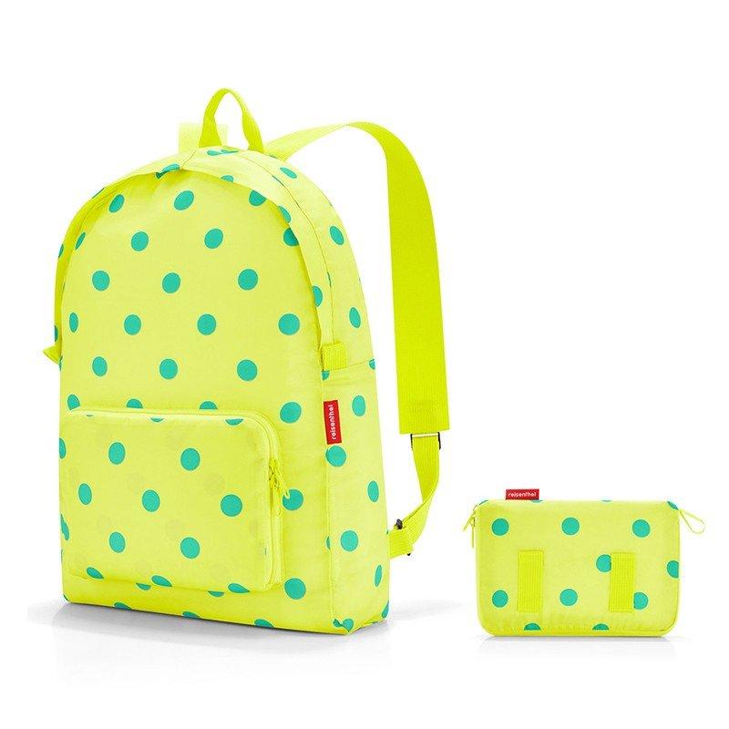 Городской рюкзак складной Reisenthel Minimaxi 14 л Lemon Dots (AP 2025)