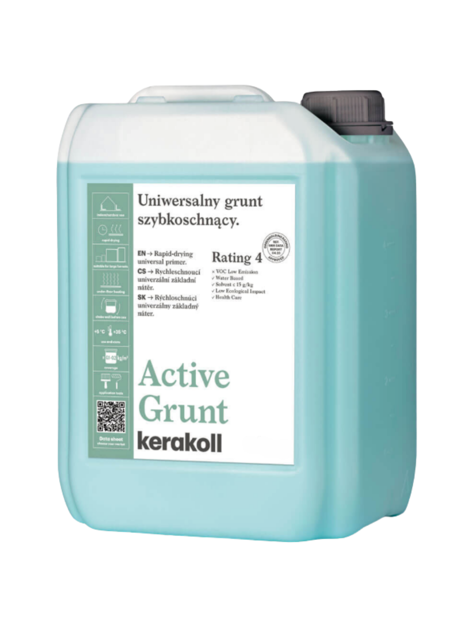 Ґрунтовка універсальна Kerakoll Active Grunt швидкосохнуча 15 кг (82642)