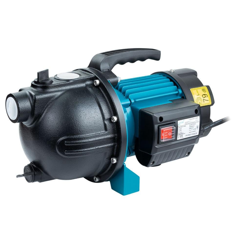 Насос центробежный LEO EKJ-1002I самовсасывающий 1,0 кВт Hmax 44м Qmax 73 л/мин (775347)