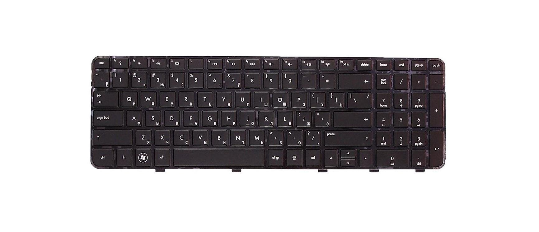 Клавіатура для ноутбука HP Pavilion DV6-6027 матова (640436-251)