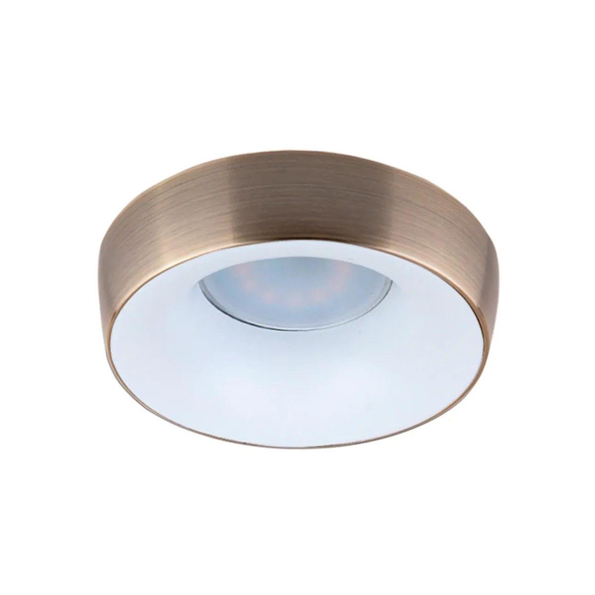 Точковий світильник MJ-Light PRD 3557R-1 BR+PRD 3557-2 WH (9420908) - фото 1