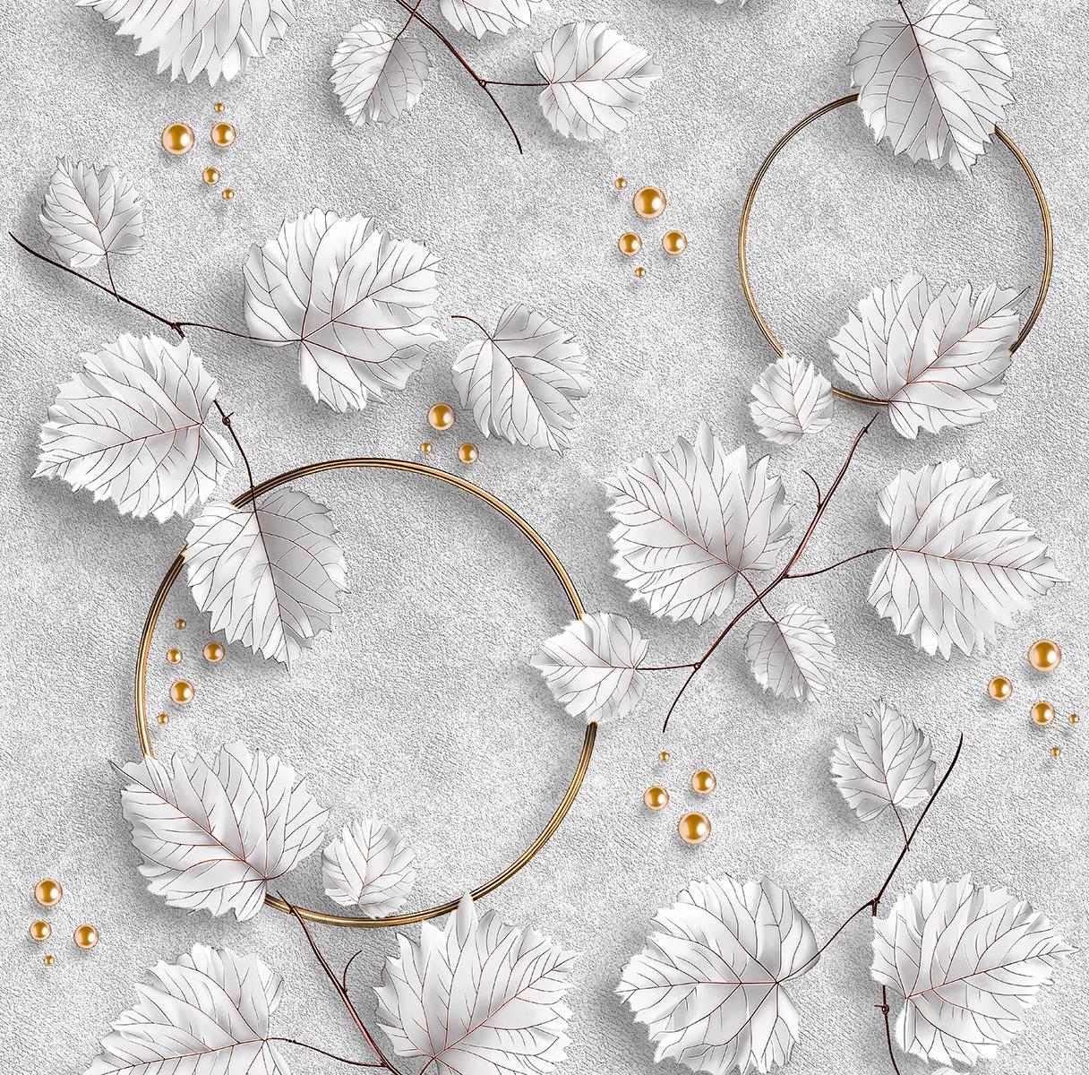 Обои бумажные Континент Клен Серый (1589) - фото 1