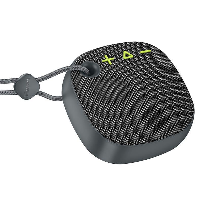 Портативная беспроводная колонка Borofone BP22 Bluetooth 5.4/FM/TF/USB/AUX/TWS 1200 мАч до 3 часов Grey (a4c5acfc)