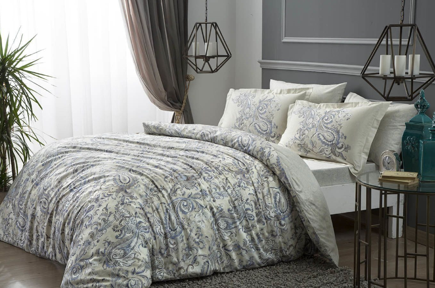 Постельное белье TАС Crosby Сатин digital Евро