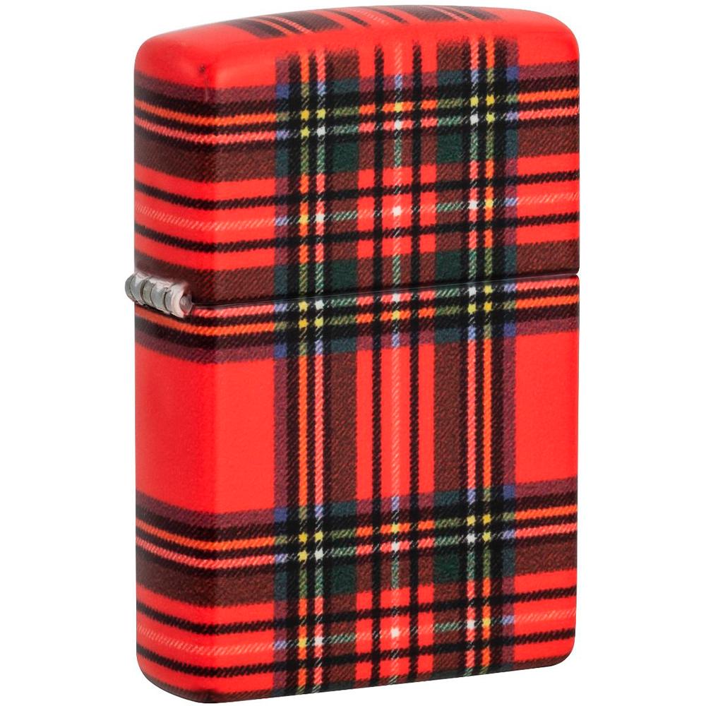 Зажигалка ZIPPO 49352 Red Plaid Design (197121)