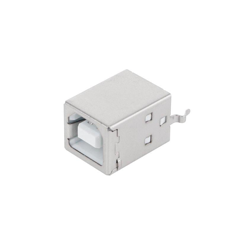 Гнездо USB B на плату вертикальный (A150019)