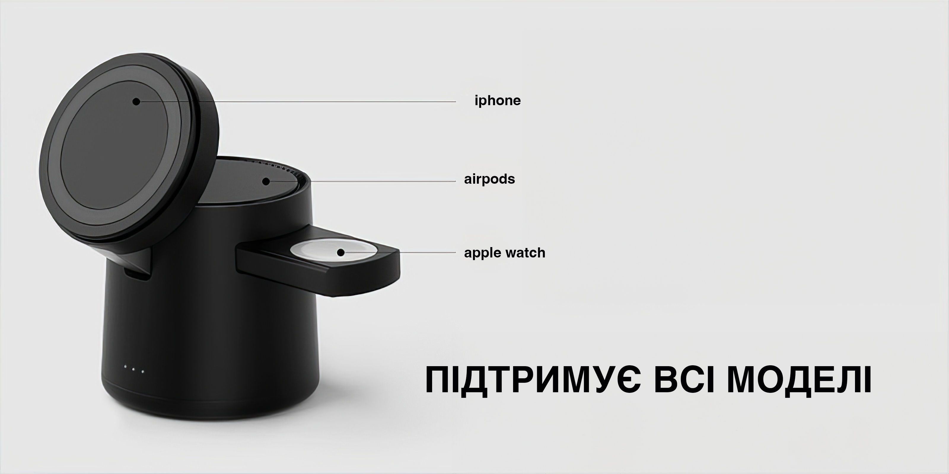 Зарядное устройство беспроводное QI2 для айфона/наушников/часов - фото 8 Зарядное устройство беспроводное QI2 для айфона/наушников/часов - фото 8