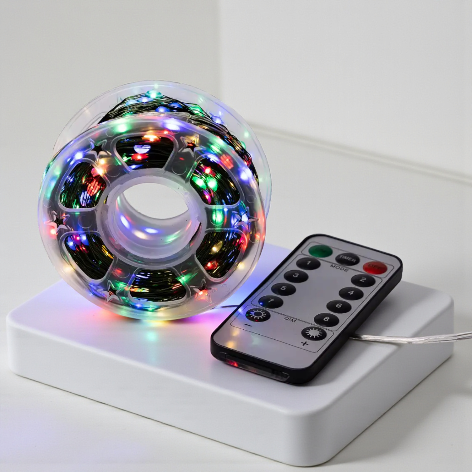 Гирлянда сетевая роса нить капля на пульте 50 м 500 LED RGB светодиодов Разноцветный (500L50MGML) - фото 12 Гирлянда сетевая роса нить капля на пульте 50 м 500 LED RGB светодиодов Разноцветный (500L50MGML) - фото 12