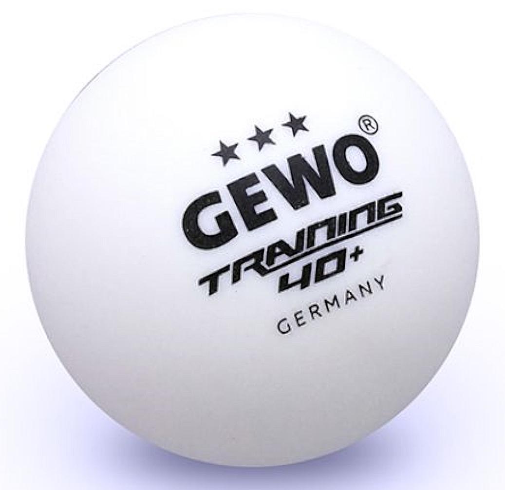 Мячи для настольного тенниса Gewo Trainingsball 40+ 6 шт. (85921200) - фото 2