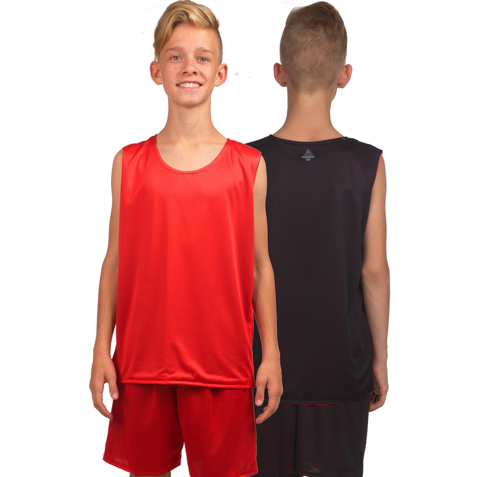 Форма баскетбольная детская Lingo LD-8300T двусторонняя 2XL (AN009739)