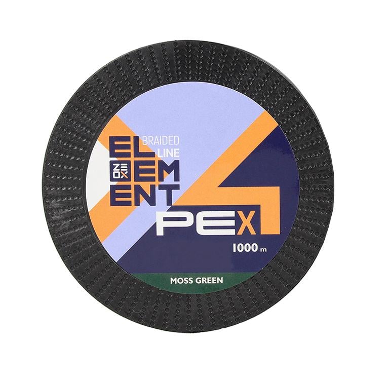 Шнур Zeox Element PE X4 1000 м 0,309 мм Moss Green (1923485552)