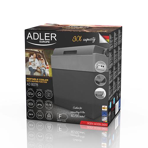 Автохолодильник туристический Adler AD 8078 30 л 12-220 В - фото 10