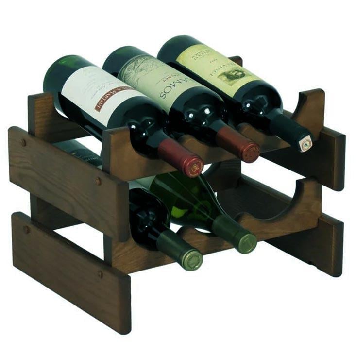 Полка для вина настольная Фрипин 6 Капучино (Впс-603309)