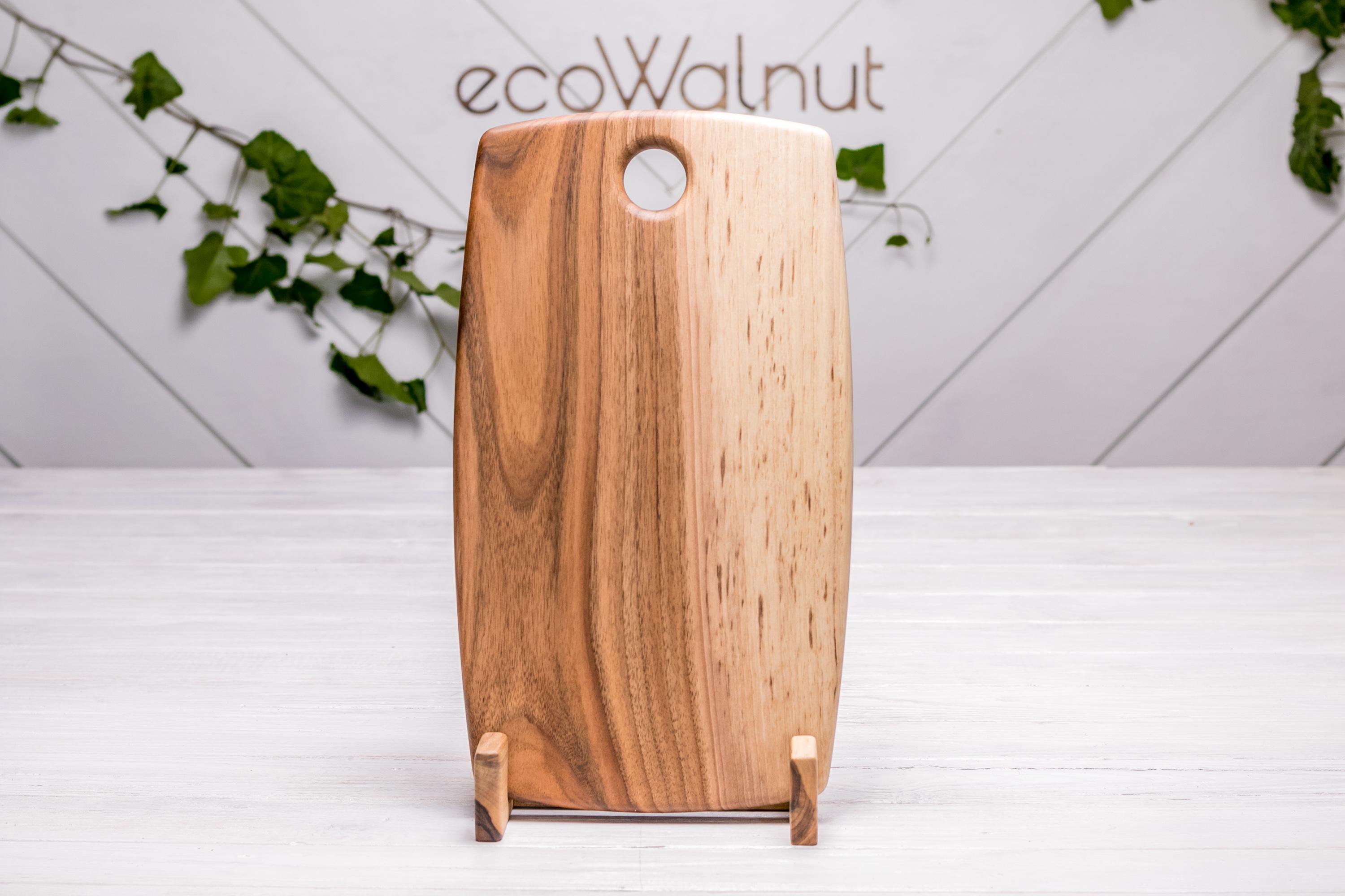Доска EcoWalnut Поле ореховая кухонная для нарезки M (EK-20.1) - фото 5 Доска EcoWalnut Поле ореховая кухонная для нарезки M (EK-20.1) - фото 5