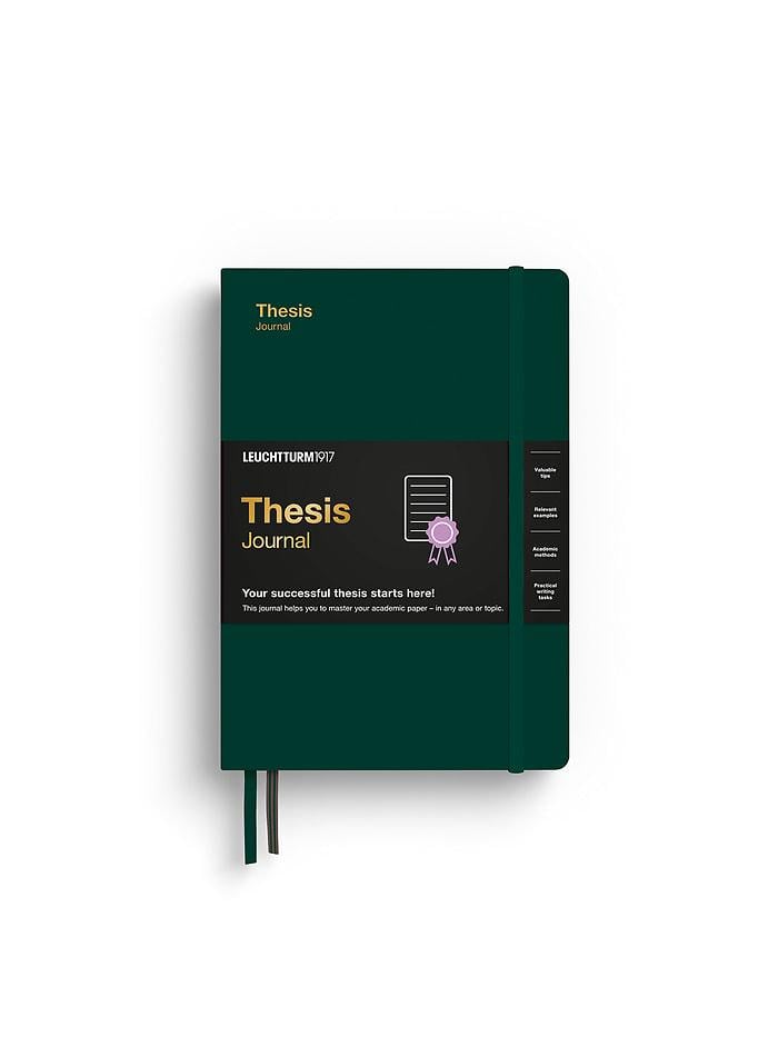 Блокнот Leuchtturm1917 Thesis Journal Средний английский Forest Green (369206)