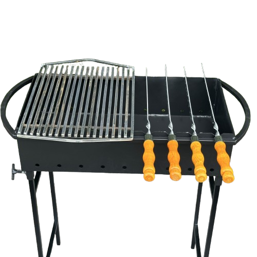 Мангал розбірний Гектор зі знімними ніжками на 9 шампурів 2 мм (MN9-2) - фото 9