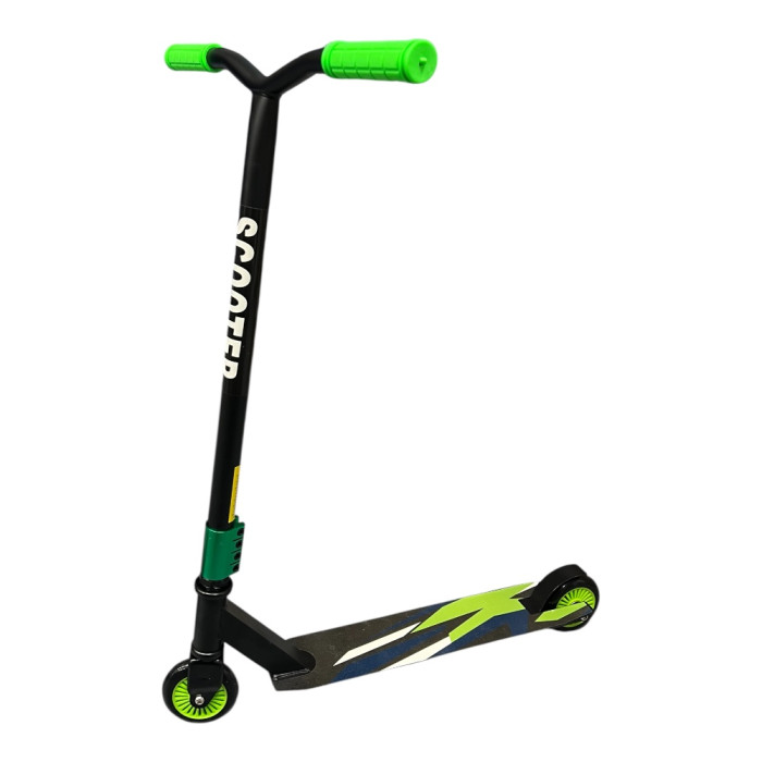 Самокат трюковой Scooter Зеленый (f10green)