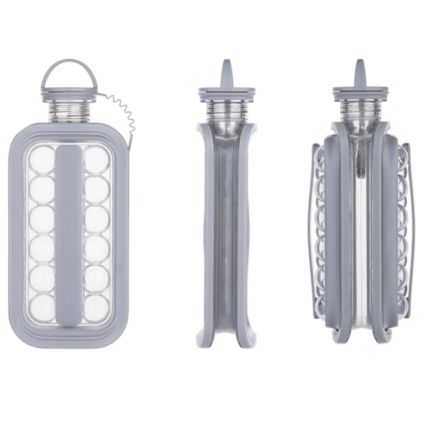 Форма для льда ICE CUBE TRAY силиконовая в виде бутылки (I17-CE) - фото 10 Форма для льда ICE CUBE TRAY силиконовая в виде бутылки (I17-CE) - фото 10