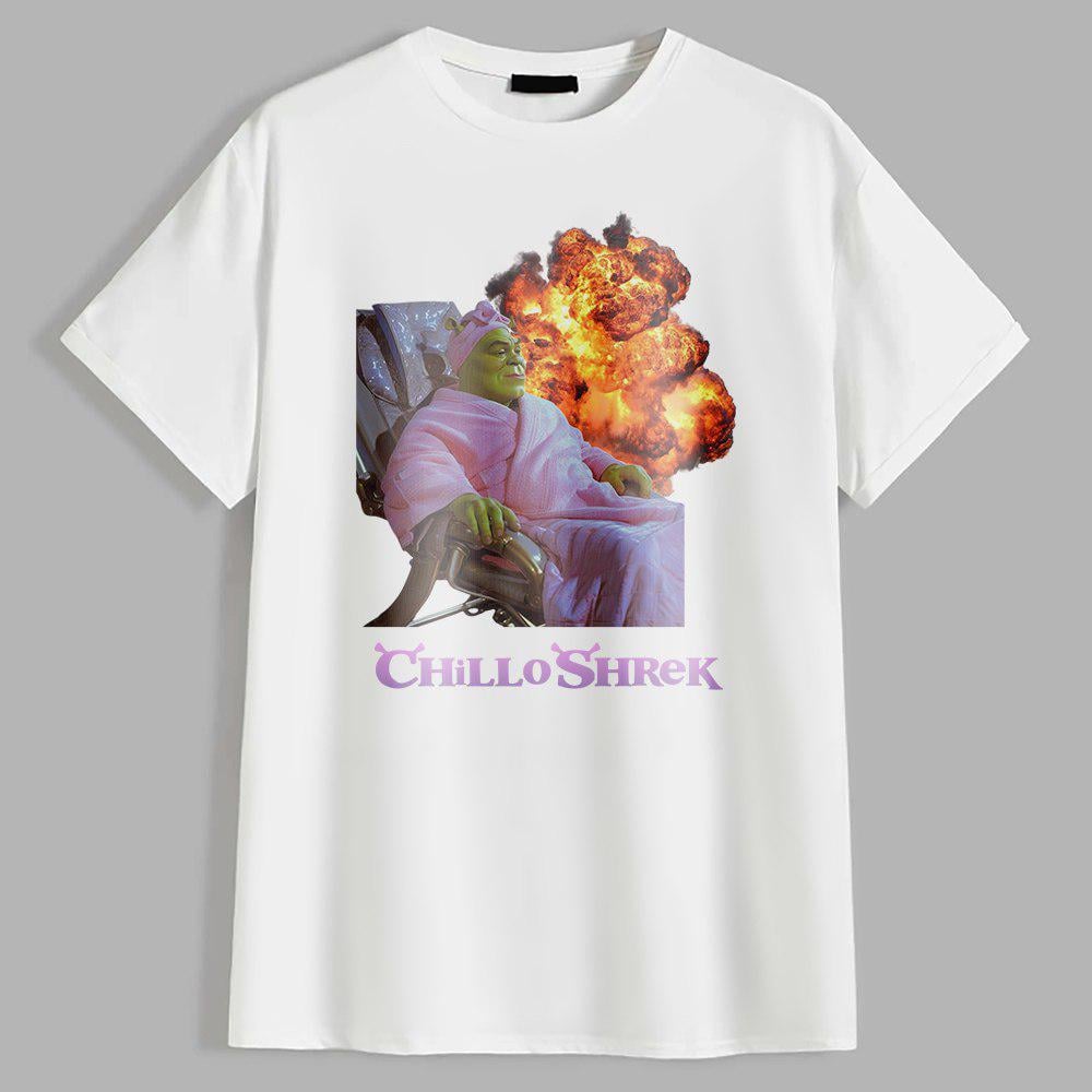 Футболка мужская Шрек ChilloShrek Белый XXL Белый (26961950)