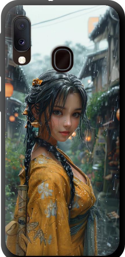 Чехол на Samsung Galaxy A20e A202F Anime-girl (6133b-1709-42517)
