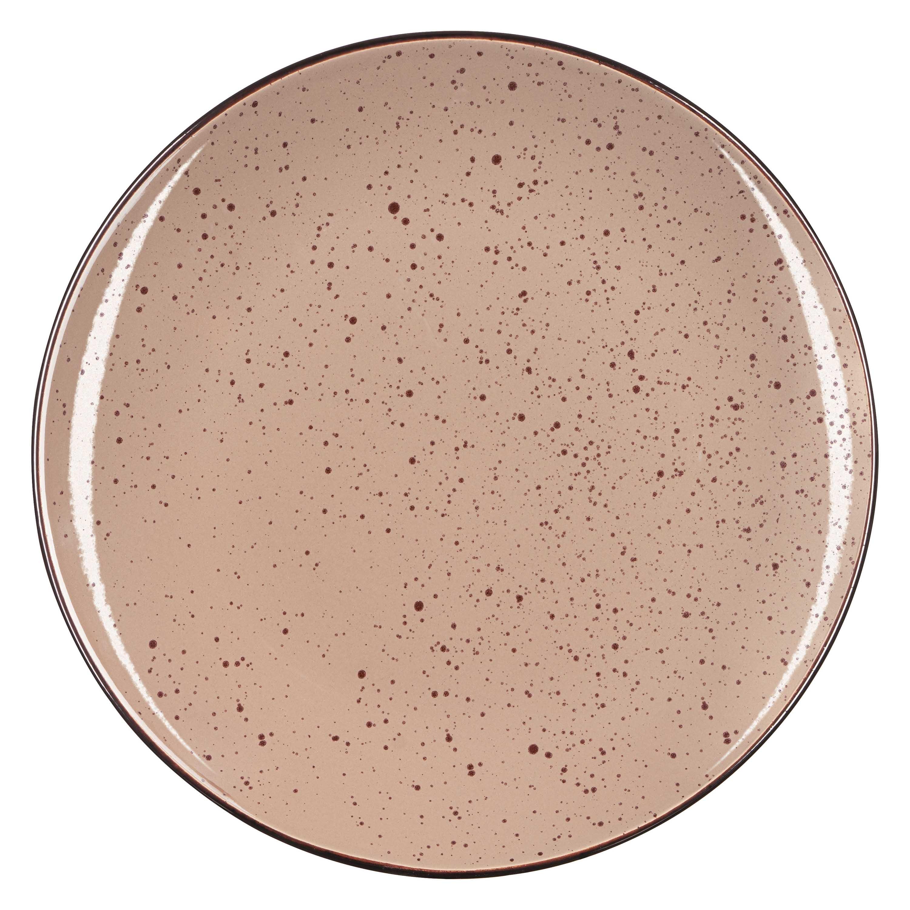 Тарілка обідня Ardesto Emilia 27,5 см Коричневий (AR0826EBR)