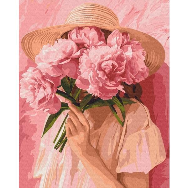 Картина по номерам BrushMe Розовое настроение BS54089 холст на подрамнике 40x50 см (2322564742)