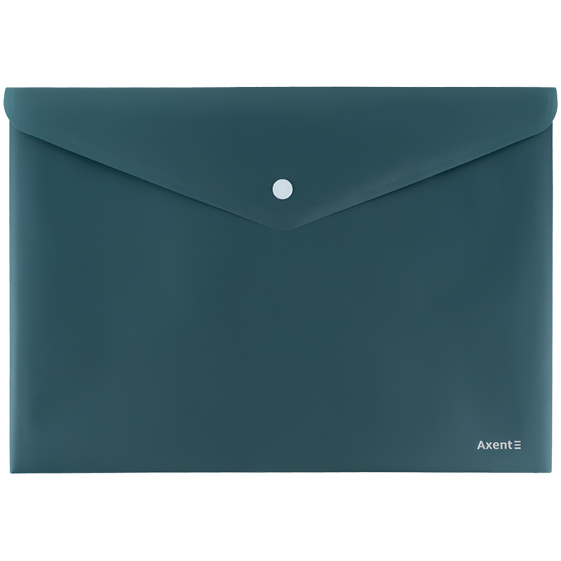 Папка на кнопке Axent А4 Earth colors 12 шт. Зеленый (1412-06-A)