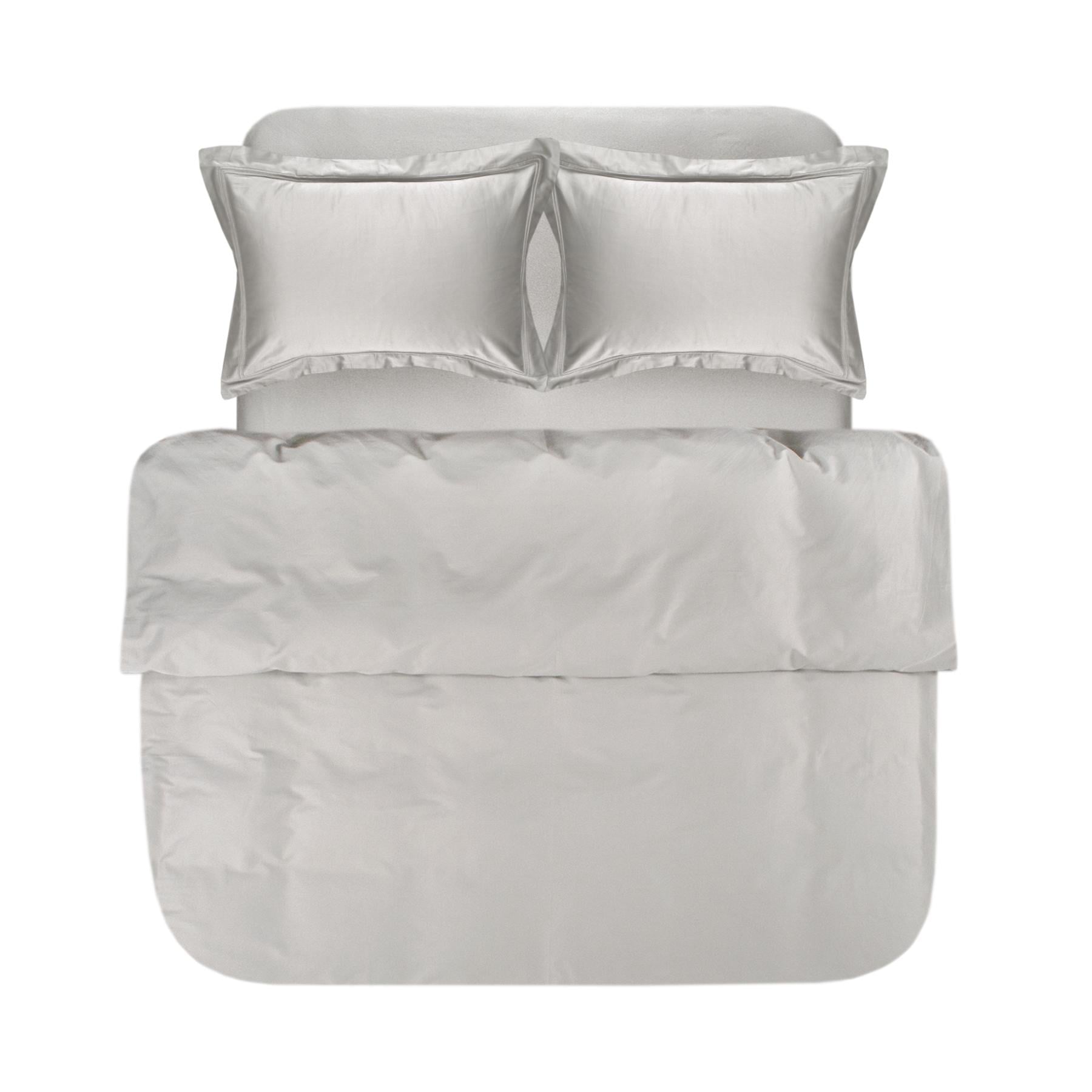 Підковдра з наволочками Lotus Home Carolina сатин 300ТС 160x220/50x70 см 2 шт. Сірий (svt-2000022354806)