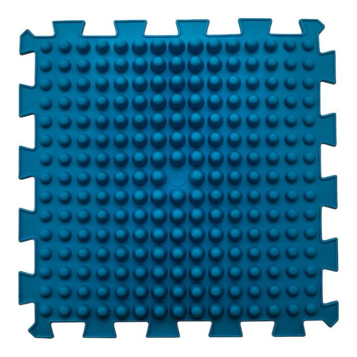 Коврик массажный пазл башни Синий