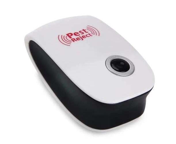 Отпугиватель ультразвуковой от грызунов и насекомых Pest Reject Ulrtasonic Pest Repeller HC 9 Белый