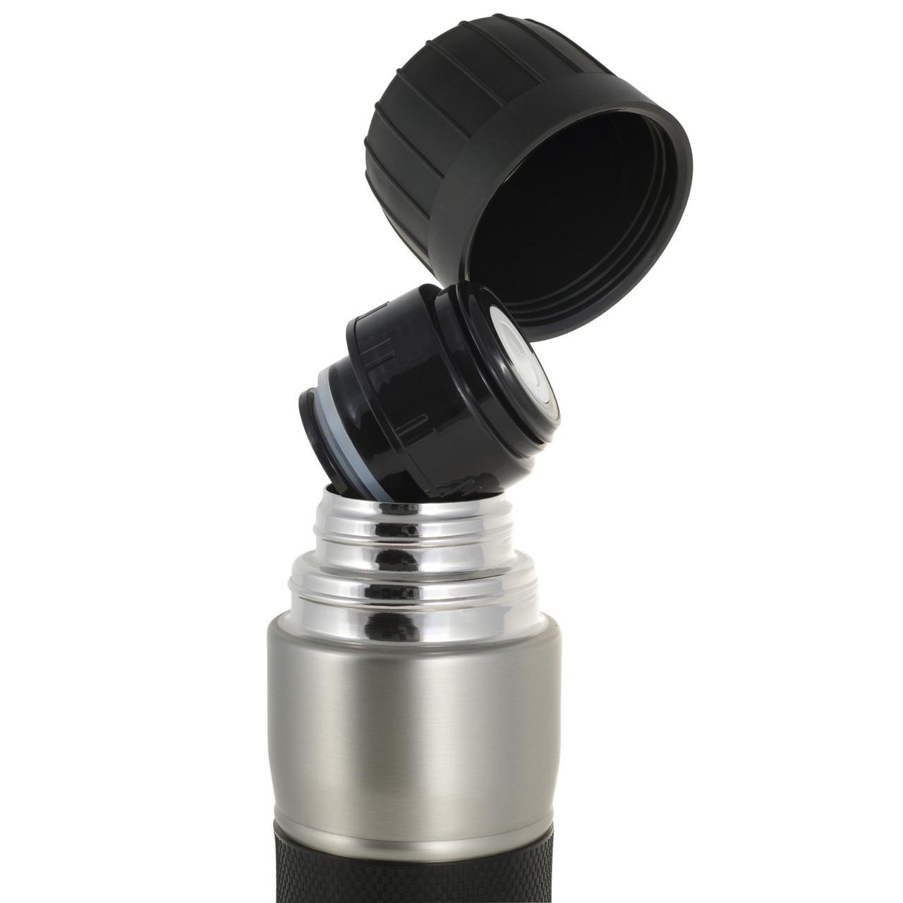 Термос с помповым механизмом Kamille KM-2039 из нержавеющей стали 950 мл Серый (150-84-2039) - фото 4 Термос с помповым механизмом Kamille KM-2039 из нержавеющей стали 950 мл Серый (150-84-2039) - фото 4