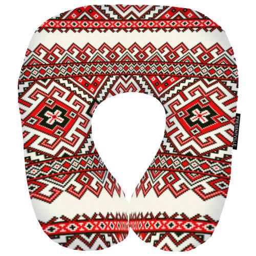 Подушка дорожная Presentville Украинский орнамент (DOP_UKR012) Подушка дорожная Presentville Украинский орнамент (DOP_UKR012)