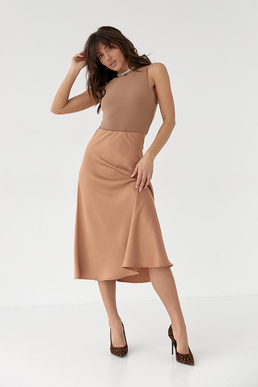 Юбка миди L Светло-кориченвый (9506006) - фото 6 Юбка миди L Светло-кориченвый (9506006) - фото 6