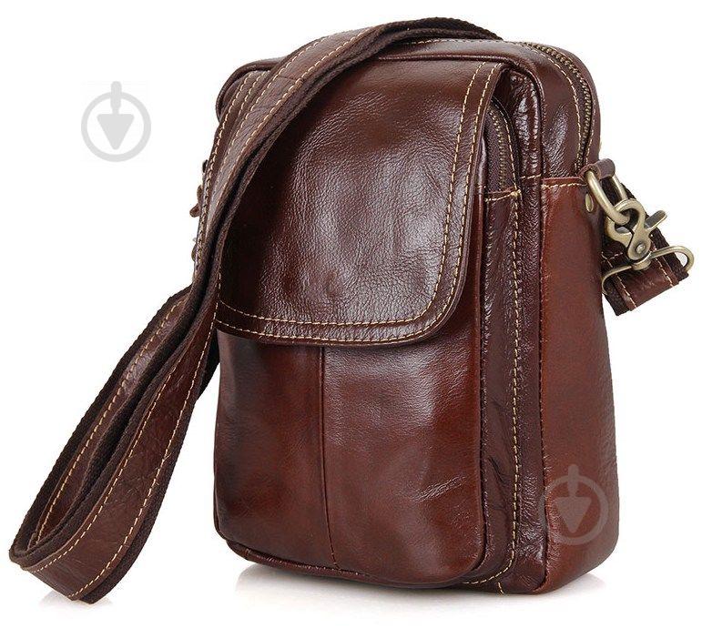 Сумка мужская Vintage 14417 Коричневая, Коричневый