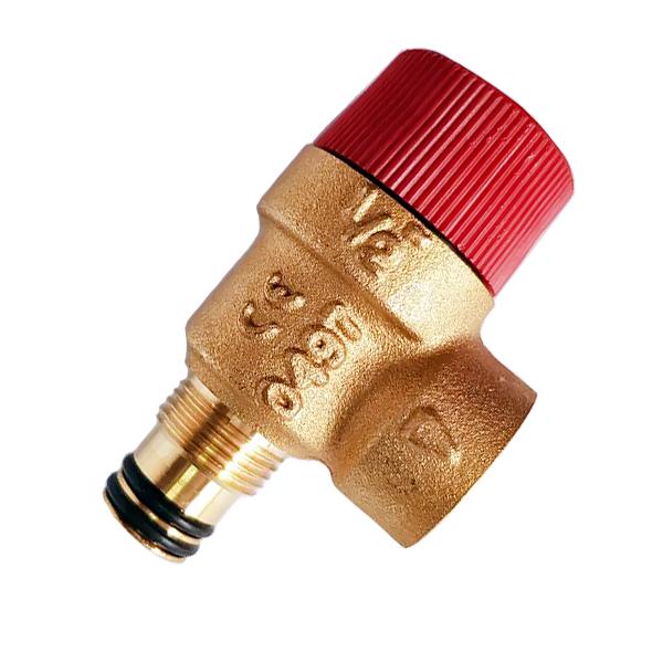 Предохранительный клапан 3 бар для газового котла Ferroli Domicompact/Domitop/Ferella Gold 39809740 (00000062992)