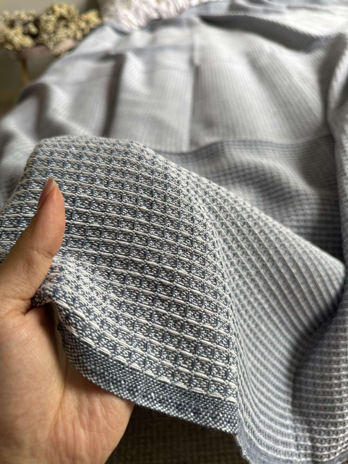 Простынь вафельная ZEINTEX хлопчатобумажная 200х220 см Синий (26417216) - фото 2 Простынь вафельная ZEINTEX хлопчатобумажная 200х220 см Синий (26417216) - фото 2